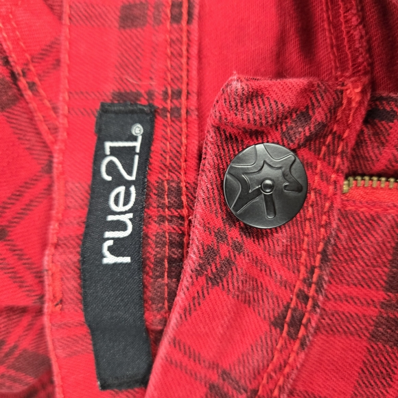 Rue21 Red Plaid Jacket - Picture 1 of 7